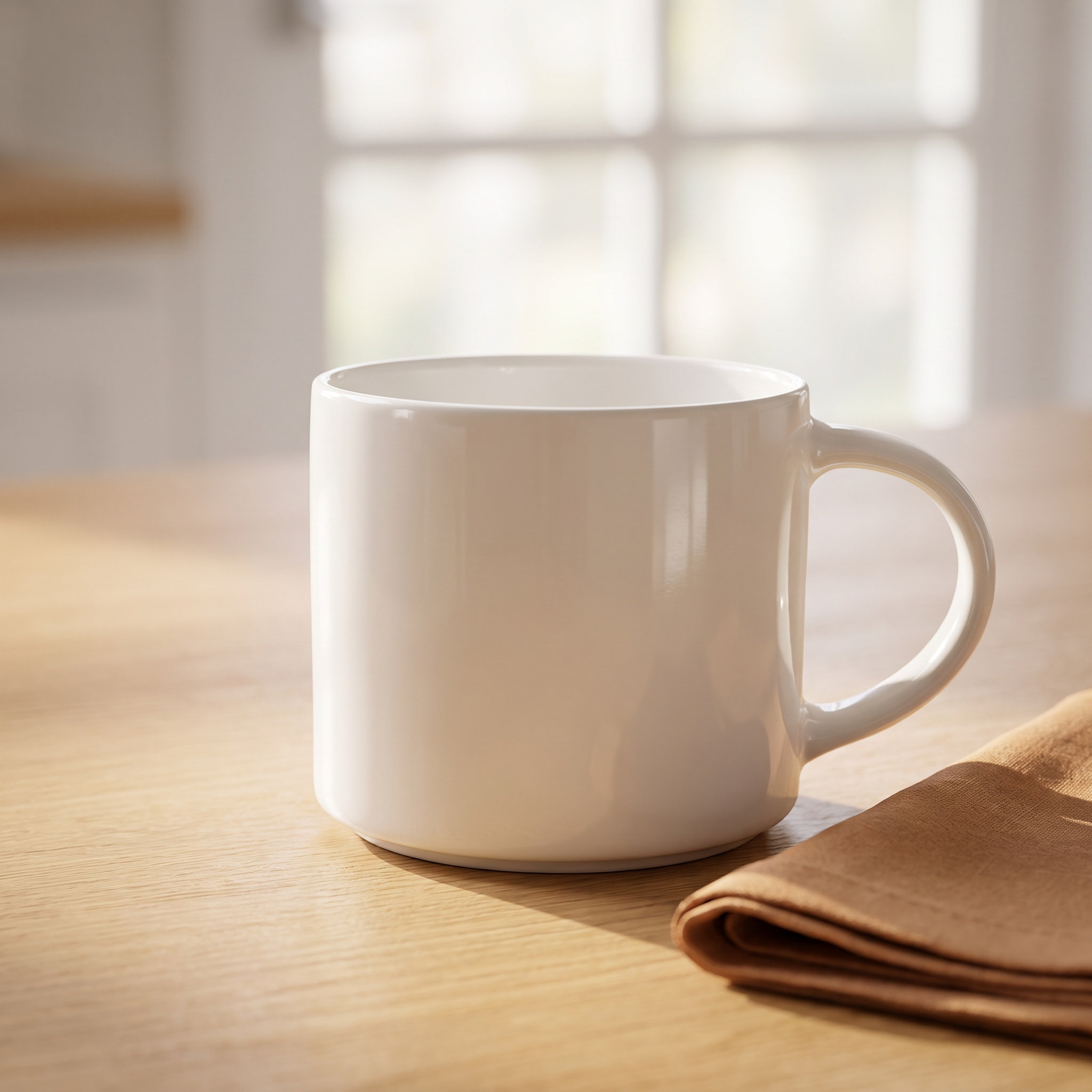 White Ceramic Coffee Mug 15 Oz - огляд і ціна Sublimation Mug White