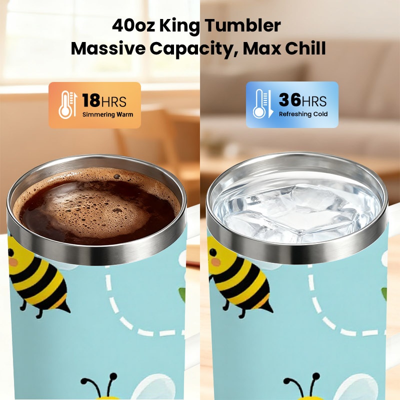 Playful Cartoon Bee And White  - огляд і ціна Sublimation Mug White