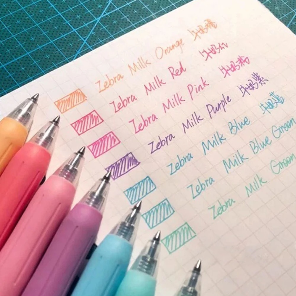 3/5/8 Color Zebra Gel Pen Set  - огляд і ціна Zebra Pen Mildliner