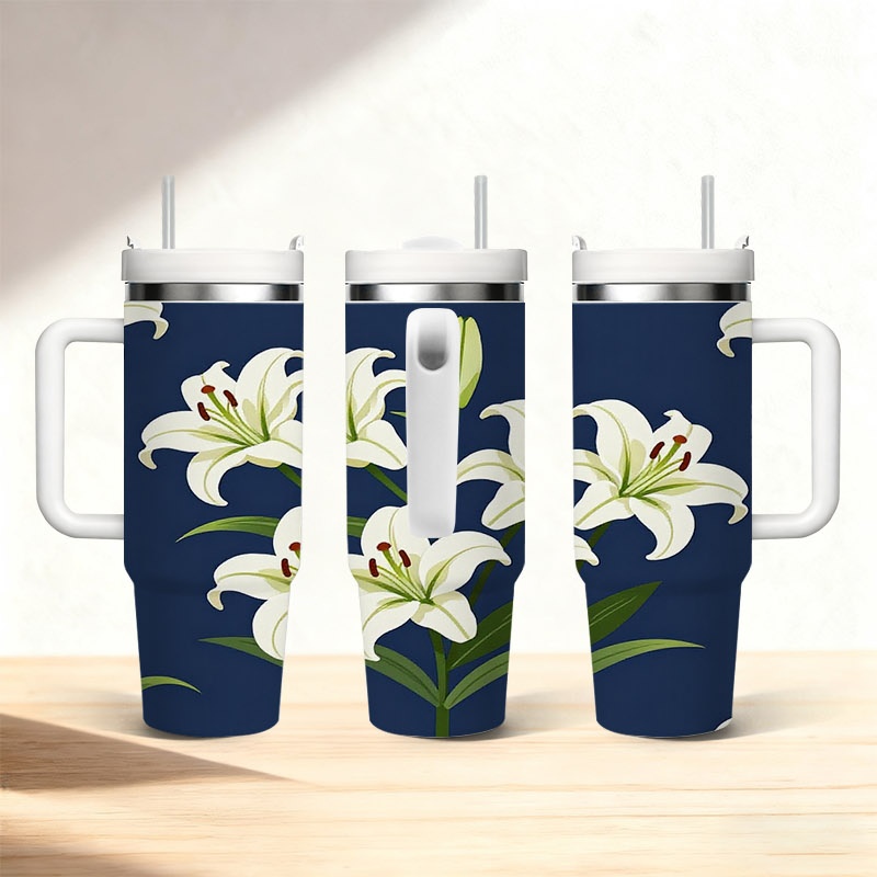 1pc 40oz Water Suitable for &  - огляд і ціна Sublimation Mug White