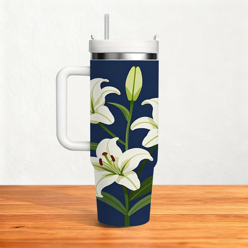 1pc 40oz Water Suitable for &  - огляд і ціна Sublimation Mug White