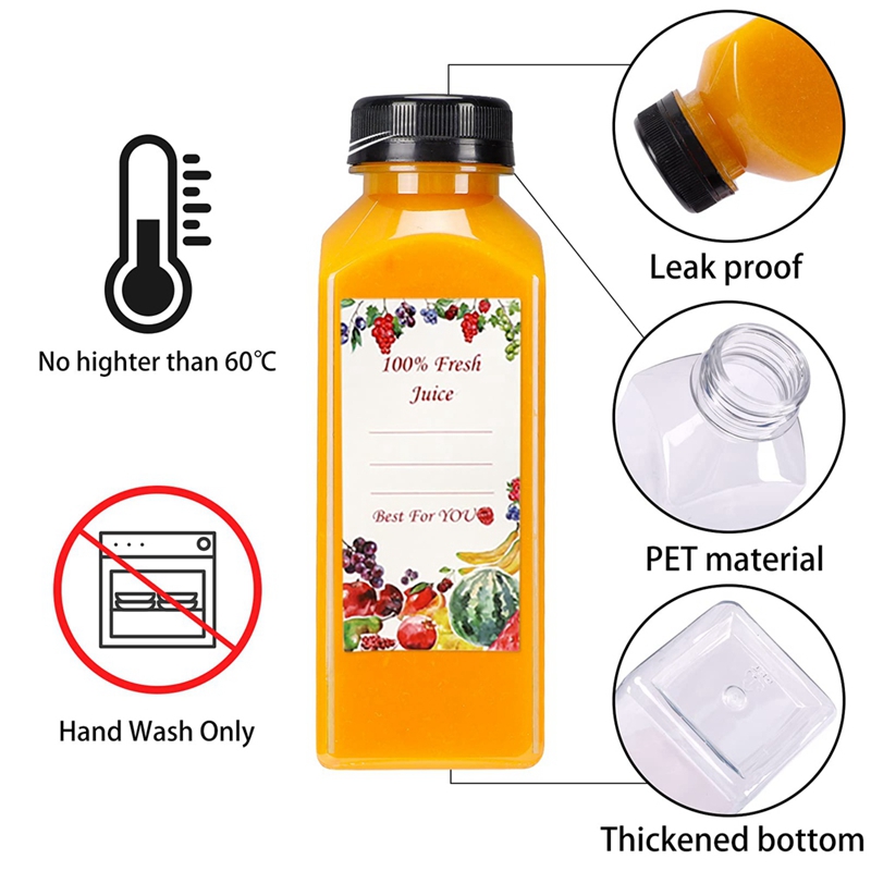 20Pcs 12Oz Empty Plastic Juice - огляд і ціна Water Bottle Blank