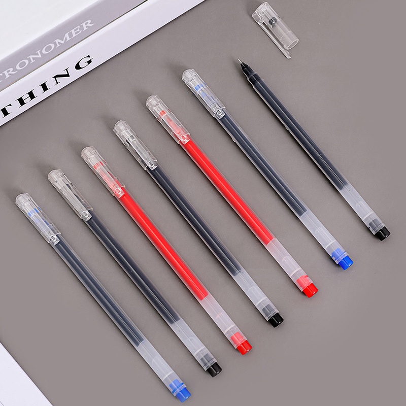 0.5mm Large Capacity Black/Red - огляд і ціна Muji Stationery Gel Pen